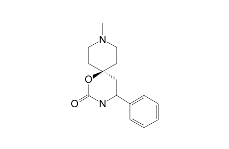4-PHENYL-9-METHYL-1-OXA-3,9-DIAZASPIRO-[5,5]-UNDECAN-2-ONE
