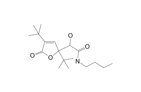 N-butyl-2-(2,4-di-tert-butyl-5-oxo-2,5-dihydrofuran-2-yl)-2-hydroxyacetamide