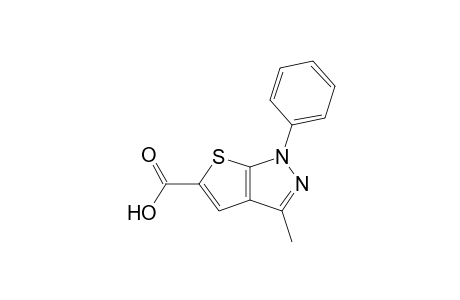 3-methyl-1-phenyl-1H-thieno[2,3-c]pyrazole-5-carboxylic acid