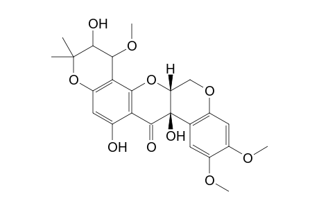 4',5'-Dihydro-11,5'-dihydroxy-4'-methoxytephrosin