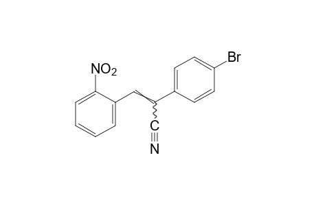 2-(p-bromophenyl)-3-(o-nitrophenyl)acrylonitrile