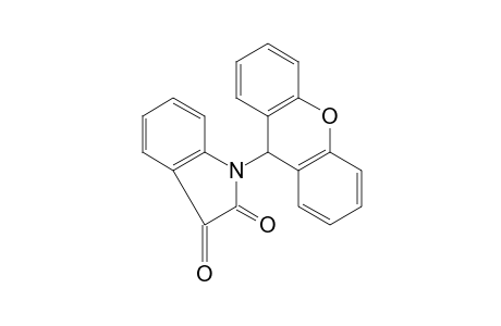 1-(XANTHEN-9-YL)INDOLE-2,3-DIONE