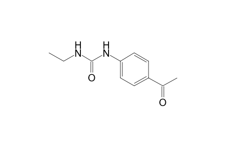 1-(p-acetylphenyl)-3-ethylurea