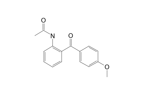 N-(2-p-anisoylphenyl)acetamide