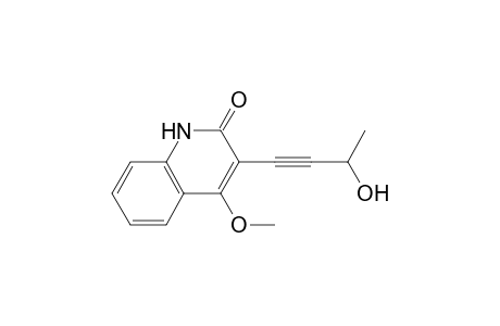 3-(3-HYDROXY-1-BUTYNYL)-4-METHOXY-2(1H)-QUINOLINONE