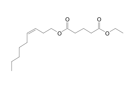 Glutraic acid, cis-non-3-enyl ethyl ester