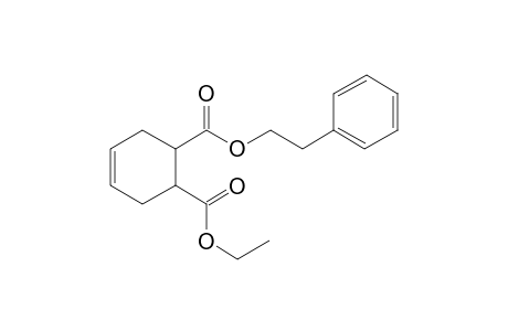 cis-Cyclohex-4-en-1,2-dicarboxylic acid, ethyl phenethyl ester