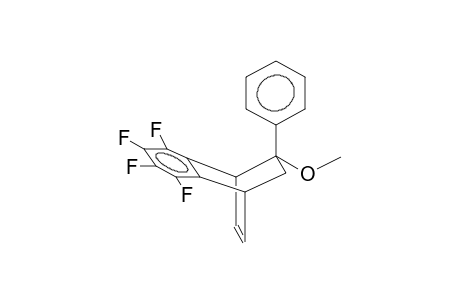 5-EXO-METHOXY-5-PHENYL-2,3-TETRAFLUOROBENZOBICYCLO[2.2.2]OCTA-2,7-DIENE