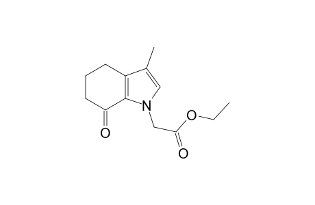 3-METHYL-1,4,5,6-TETRAHYDRO-7H-INDOL-7-OXO-1-ACETIC-ACID-ETHYLESTER