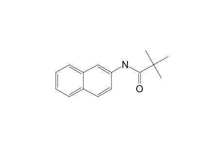 2-Aminonaphthalene, N-trimethylacetyl-