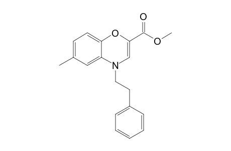 Methyl 6-methyl-4-(2-phenylethyl)-4H-1,4-benzoxazine-2-carboxylate