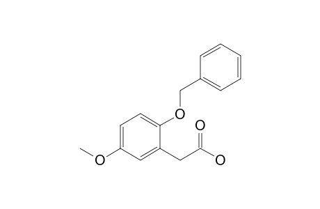 2-Benzyloxy-5-methoxyphenylacetic acid