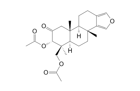 3-ALPHA,19-DIACETOXY-SPONGIA-13(16),14-DIEN-2-ONE;SPONGIADIOL-DIACETATE