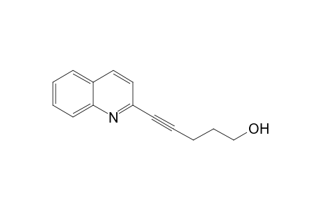 5-(2-Quinolinyl)-4-pentyn-1-ol