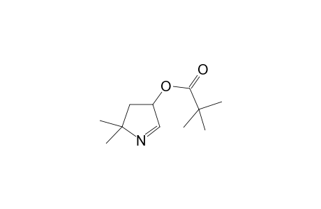 3-tert-BUTYRYLOXY-5,5-DIMETHYL-4,5-DIHYDRO-3H-PYRROLE