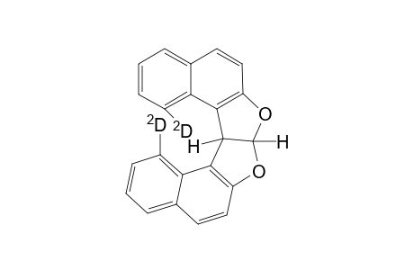 1,14-Dideutero-7a,14c-dihydronaphtho[2,1-b]naphtho[1',2':4,5]furo[3,2-d]furan