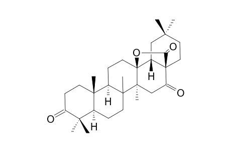 DIKETOLEUCOLACTONE;3,16-DIKETO-OLEANAN-28->13-OLIDE