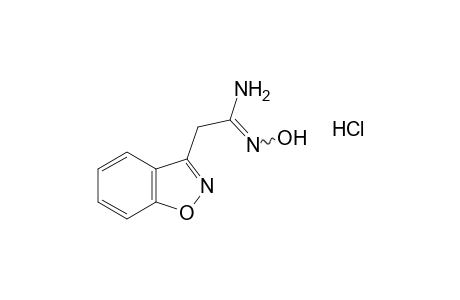 1,2-benzisoxazole-3-acetamidoxime, monohydrochloride