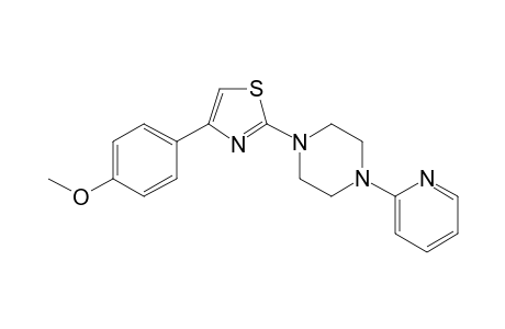 Piperazine, 1-[4-(4-methoxyphenyl)thiazol-2-yl]-4-(pyridin-2-yl)-