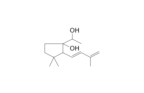1-(1-Hydroxyethyl)-3,3-dimethyl-2-[(1E)-3-methyl-1,3-butadienyl]cyclopentanol