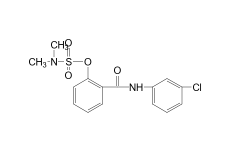 3'-CHLOROSALICYLANILIDE, DIMETHYLSULFAMATE (ESTER)