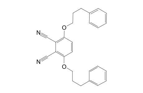 3,6-Bis(3-phenylpropoxy)phthalonitrile
