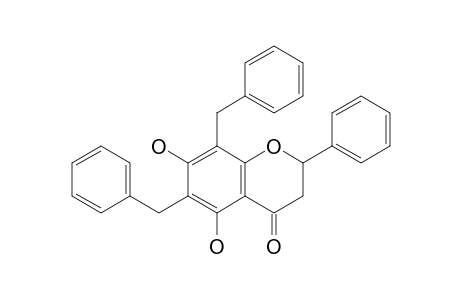 6,8-Dibenzyl-5,7-dihydroxyflavanone