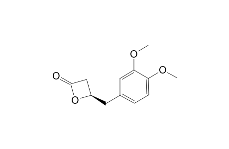 (R)-(+)-4-(3,4-Dimethoxybenzyl)oxetan-2-one