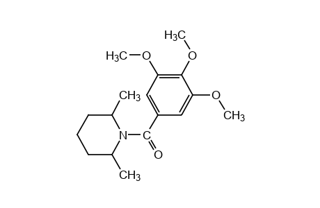 2,6-dimethyl-1-(3,4,5-trimethoxybenzoyl)piperidine