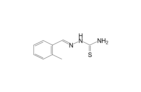 Hydrazinecarbothioamide, 2-[(2-methylphenyl)methylene]-