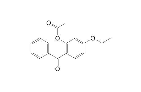 4-Ethoxy-2-hydroxybenzophenone, acetate