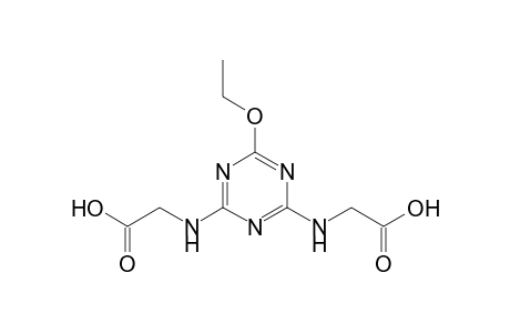 acetic acid, [[4-[(carboxymethyl)amino]-6-ethoxy-1,3,5-triazin-2-yl]amino]-