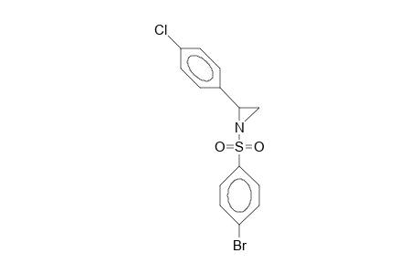 1-(PARA-BROMOPHENYLSULPHONYL)-2-(PARA-CHLOROPHENYL)-AZIRIDINE