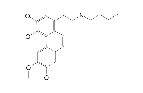 8-[2-(Butylamino)ethyl]-3,5-dimethoxy-phenanthrene-2,6-diol