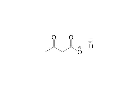 Acetoacetic acid, lithium salt