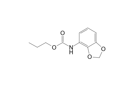 1-propyl (benzo[d][1,3]dioxol-5-yl)carbamate