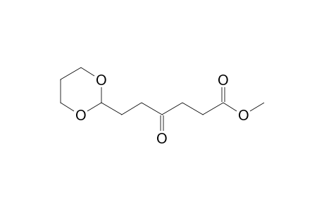 Methyl 6-(1,3-dioxan-2-yl)-4-oxohexanoate