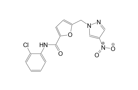 N-(2-chlorophenyl)-5-[(4-nitro-1H-pyrazol-1-yl)methyl]-2-furamide