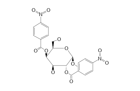 Methyl di-p-nitrobenzoyl-.beta.-D-galactopyranoside