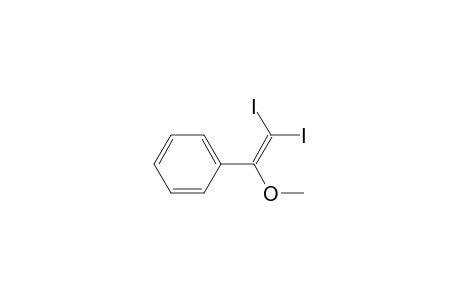 (2,2-Diiodo-1-methoxy-vinyl)benzene