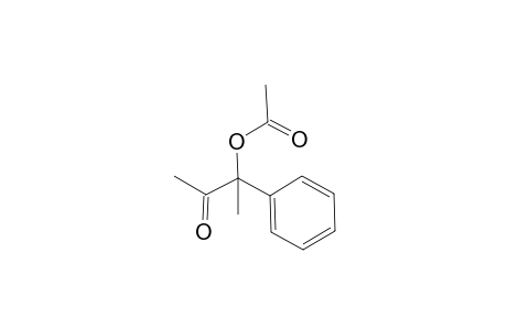 Acetic acid 1-methyl-2-oxo-1-phenyl-propyl ester
