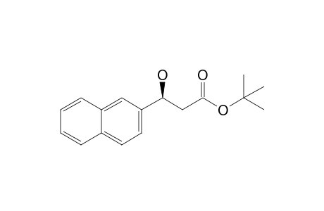 t-Butyl (S)-3-hydroxy-3-(2-naphthyl)propanoate