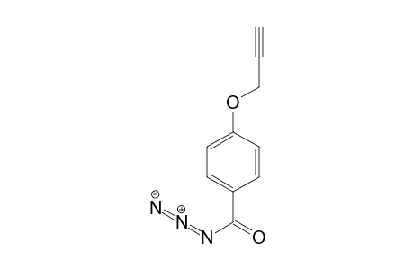 4-(Prop-2-yn-1-yloxy)benzoyl Azide