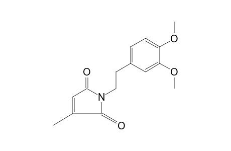 N-(3,4-dimethoxyphenethyl)-2-methylmaleimide