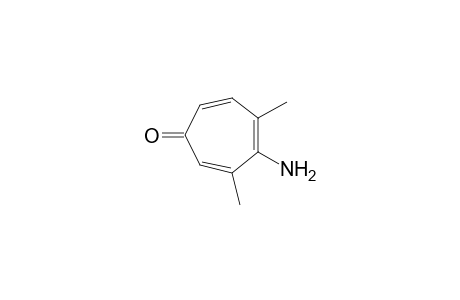 4-Amino-3,5-dimethyl-2,4,6-cycloheptatrien-1-one