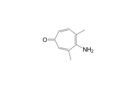 4-Amino-3,5-dimethyl-2,4,6-cycloheptatrien-1-one