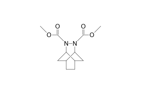 4,5-Diaza-tricyclo(4.4.0.0/3,8/)decane-4,5-dicarboxylic acid, dimethyl ester