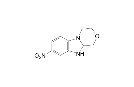 3,4-dihydro-8-nitro-10H-[1,4]oxazino[4,3-a]benzimidazole