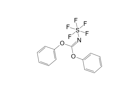 DIPHENOXYMETHYLENEAMINOSULPHUR PENTAFLUORIDE