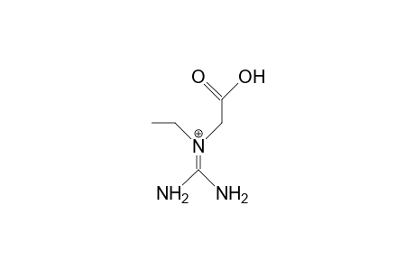 N-Ethyl-glycocyamine cation